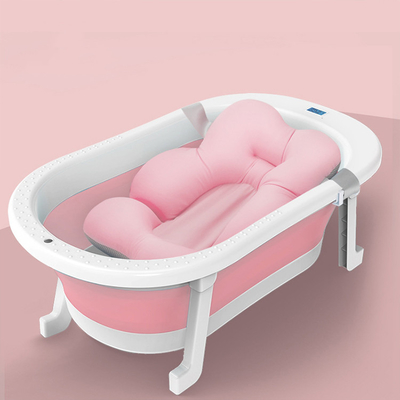 OEM/ODM 온도 감지 장치가 있는 접이식 아기 욕조 안전하고 안정적