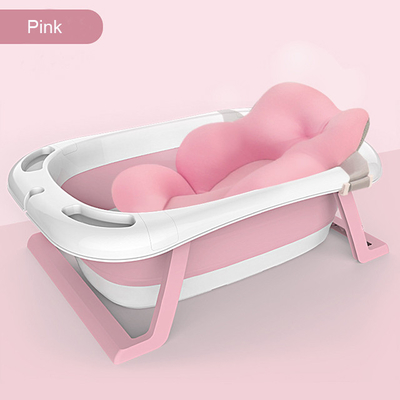 접힌 크기 79*7cm 핑크 아기 욕조 신생아 OEM/ODM 지원